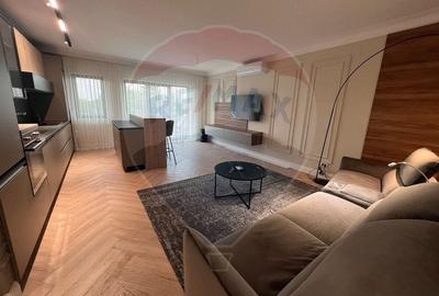 Apartament cu 2 camere semidecomandat, mobilat în Pipera - 1