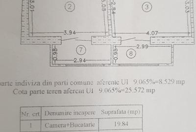 Apartament cu 3 camere nedecomandat, mobilat în 13 Septembrie - 11