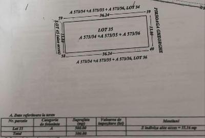 Teren Construcții extravilan de 500 mp, în Corbu - 1