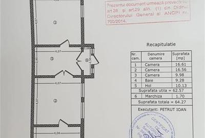 Duplex cu 3 camere cu Canalizare în P-ța Alba Iulia - 11
