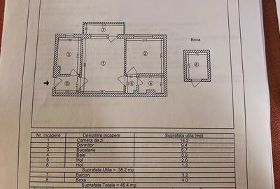 Apartament cu 2 camere semidecomandat în Tomis Nord - 1