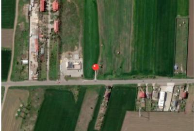 Teren cu Puz, DN 4, Frumusani, la sosea