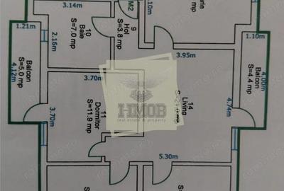 Apartament cu 4 camere, mobilat în Central - 8