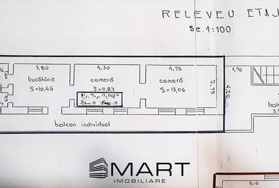 Apartament cu 2 camere decomandat în Central - 9