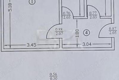 Garsoniera, 33 mp+boxa 6,4mp, P/4-Drumul Taberei - 2