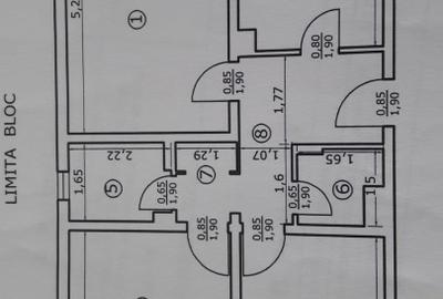Apartament cu 3 camere de vanzare - 1