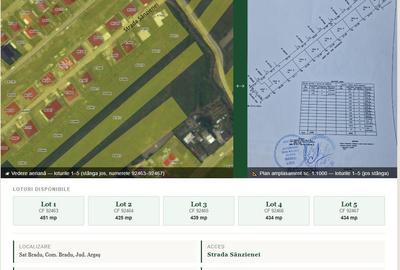 Teren de 425 mp, în Geamăna - 1