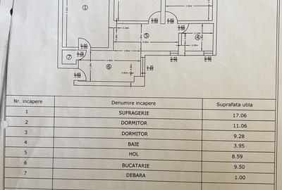 Apartament cu 3 camere în Central - 2