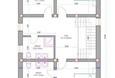 Casă Individuală de Vânzare 5 camere 3 băi Moșnița - 16