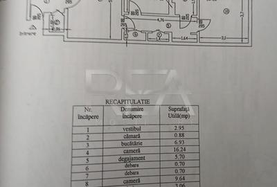 Apartament cu 3 camere semidecomandat, mobilat în Iancului - 15