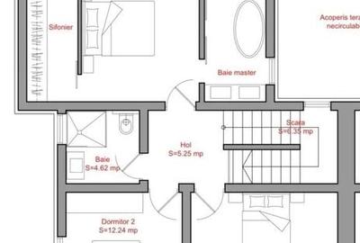 Duplex cu 5 camere si teren de 372mp - 4