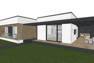 Casă pe parter, 260 mp, teren 1434 mp | Balotești Casă pe parter, 260 mp, teren 1434 mp | Balotești - 1