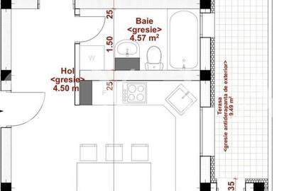 Apartament cu 2 camere semidecomandat, mobilat în Dumbrăvița - 8