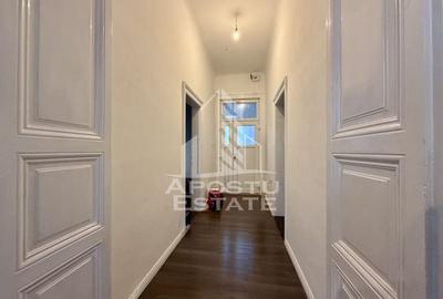 Apartament 3 camere, renovat, vedere la Bega, zona centrala - 9