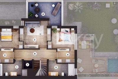 Duplex cu 5 camere cu Canalizare în Pipera - 21