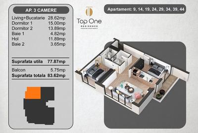 Apartament cu 3 camere, finisaje lux, proiect premium - Sector 5, Marriott - 8