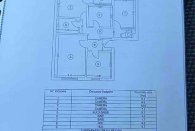 Apartament cu 4 camere decomandat în Murfatlar - 1