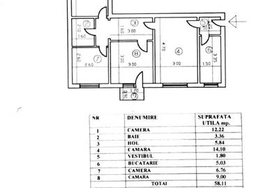 Apartament cu 4 camere semidecomandat în Ferentari - 2