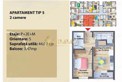 Apartament cu 2 camere în Central - 8
