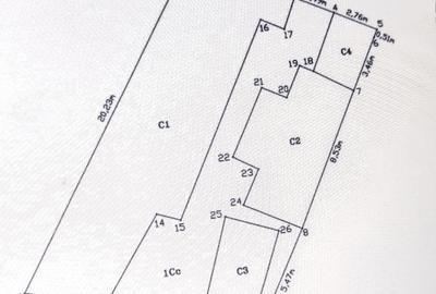 Teren Construcții intravilan de 230 mp, în Exterior Sud