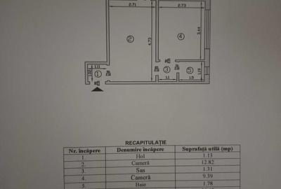 Garsonieră decomandată, mobilată în Tătărași