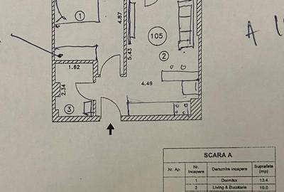 Spre închiriere apartament renovat bloc Pollux Reesidence - 2