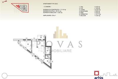 COMISION 0 Vanzare Apartament 2 Camere Pipera Emil Racovita - 3