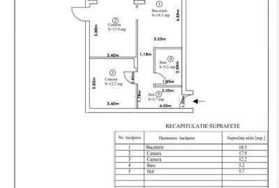 Apartament cu 2 camere decomandat în Central - 2