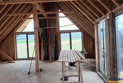 FILM!Casa ergonomica,independenta energetic,123 mp utili,777 mp teren, Rasnov, Panicel, Brasov. - 5