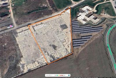 Teren de vanzare - betonat- pretabil industrial- Balotesti - Therme - 3