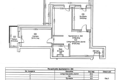 Apartament FINISAT! de vanzare 2 camere! - 19