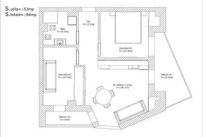 Apartament 3 camere, finisat modern, Buna Ziua - 7