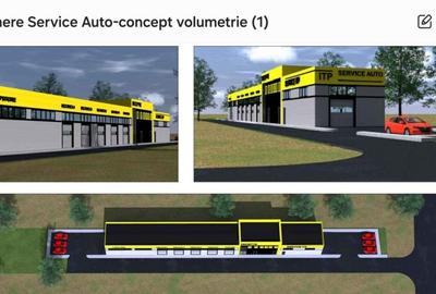 Teren + Proiect Service Auto - 2