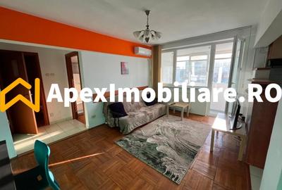 Apartament cu 2 camere semidecomandat, mobilat în P-ța Muncii