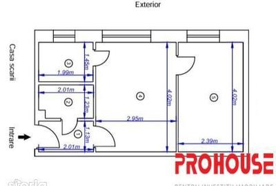 Apartament cu 2 camere nedecomandat în Cornișa - 2