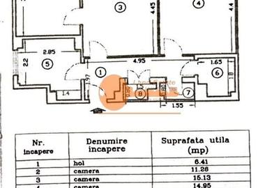 Apartament cu 3 camere semidecomandat, mobilat în Ultracentral - 29