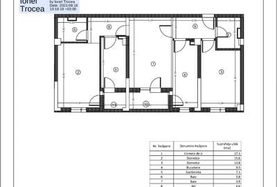 Apartament 3 camere Bd Uverturii 125000+9%TVA