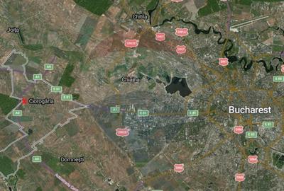 Teren intravilan 2.58 ha/Ciorogarla / Calea Bucuresti - 1