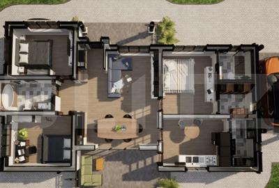 Casa pe un nivel, 120 mp utili, 580 mp de teren, Bistrita - 10