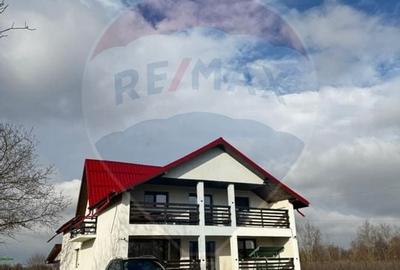 Vila cu 7 camere de vanzare+teren 2200 mp, Darza-Crevedia - 1