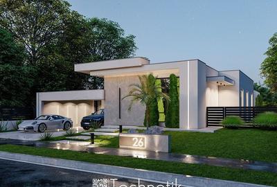 Arhitectura Moderna - Eleganta Pe un Singur Nivel - Luxury Arhitectura Moderna - Eleganta Pe un Singur Nivel - Luxury - 3