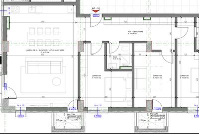 Apartament cu 4 camere decomandat în Kamsas