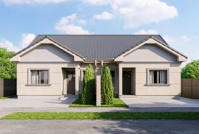 Duplex cu 3 camere cu Canalizare în Moșnița Veche - 1