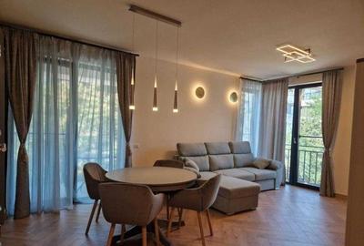 Apartament cu 2 camere semidecomandat, mobilat în Barbu Văcărescu