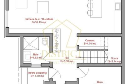 Duplex cu 5 camere cu Canalizare în Dumbrăvița - 14