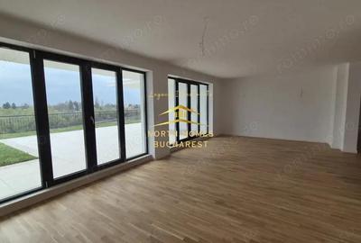 Penthouse 4 camere, 4 bai, 166 mp, terasa 145 mp - metrou Starulesti