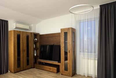 Penthouse cu 3 camere semidecomandat, mobilat în Timpuri Noi - 4