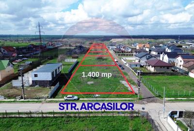 Teren Construcții intravilan de 1400 mp, în Exterior Nord - 1