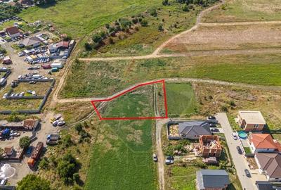 Teren 1237 mp cu PUZ aprobat de vanzare Bujac,Arad - 2