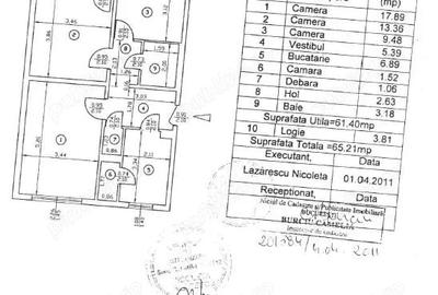 Apartament cu 3 camere decomandat în Titan - 4